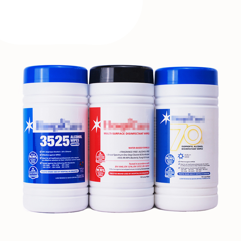 Servetele dezinfectante cu acid hipocloros